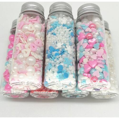 50g Edible Colorful Beads Pearl Sugar Ball Fondant DIY Cake Baking Sprinkles Ball Bottle Package Cake Decoration Free Shipping