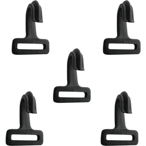 5x Outdoor Camping Caravan Awning Tent Pole Plastic Inner Tent Hooks Clips