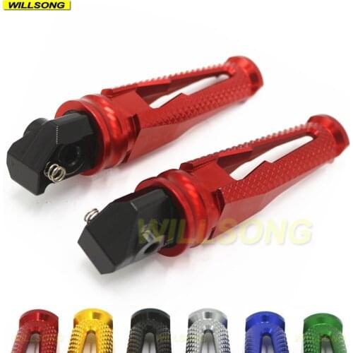 Rear Footrest Foot Peg Adapter Rider Passenger Pedal For HONDA CBR600RR F5 CBR1000RR CBR600 F4/F4I Motorcycle Accessories