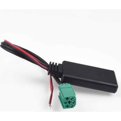 Car bluetooth AUX Adapter Wireless Radio Stereo Cable For Renault Clio Kangoo Megane Scenic Trafic 05-2011