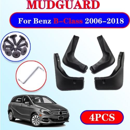 Mudflap for Mercedes Benz B Class W245 W246 2006~2018 Fender Mud Guard Flaps Mudguards Accessories 2007 2008 2009 B160 B180 B200