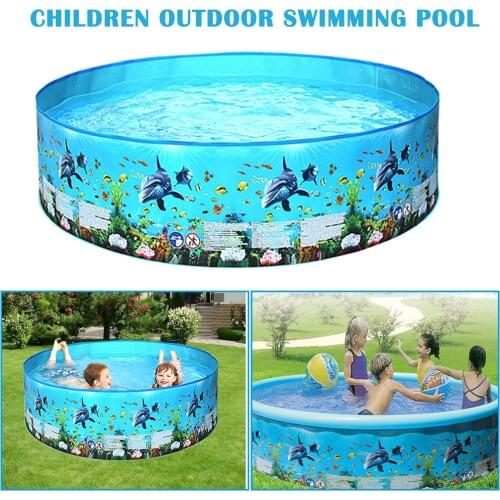 122/152/183cm Kids Inflatable Paddling Pool Children inflatable Swimming Pool Large Family Summer Outdoor Play PVC Swimming Pool