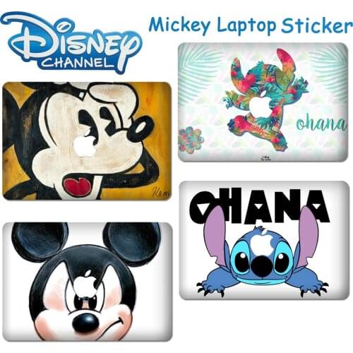 Disney Mickey Minnie Donald Duck Laptop Sticker Skin 11/12/13/14/15in for Macbook Air Pro Air 13" 15" A1398 A1465 A1502 A2141