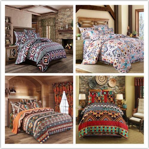 New Bohemian Bedding Set 4pcs King Size Comfort Duvet Cover with Pillowcase Sheets Mandala bedspread Bedlinen