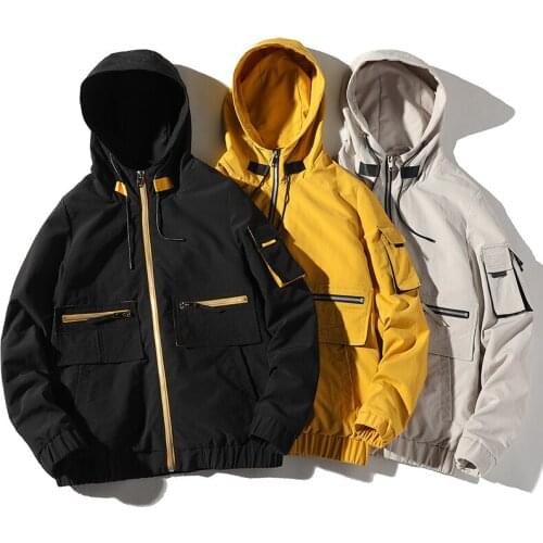 Skiooik Hooded Jackets For Men