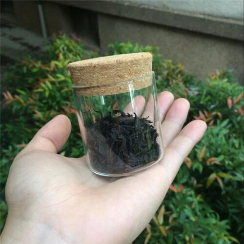 Glass Jars with Corks Wide Mouth Candy Vials Containers Clear Transparent Empty Bottles 4 Kinds of Size