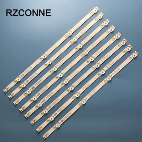 LED Backlight strip K430WDC1 A3 4708-K43WDC-A3113N01 4lamps for Philips 43'' TV DS-D5043UQ 43PFF5012/T3