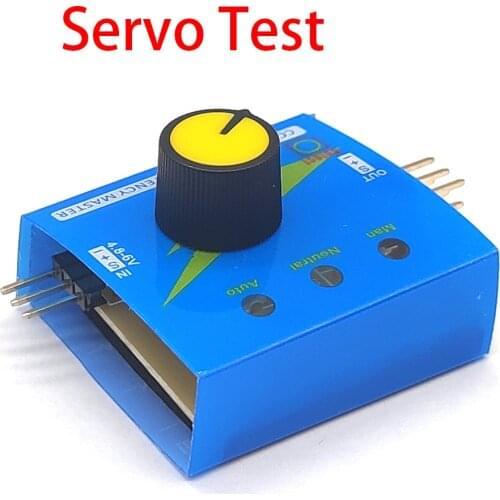 Servo Tester Steering Gear Tester Servo Motor Tester 3 Switch Mode for RC Helicopter Car Boat