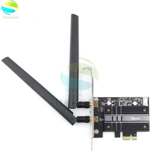 Dual band 2.4Gbps Wireless AX200NGW Network Wifi PCI-E 1X Card For Intel AX200 2.4G/5Ghz 802.11ac/ax Wi-fi Bluetooth 5.0 Adapter