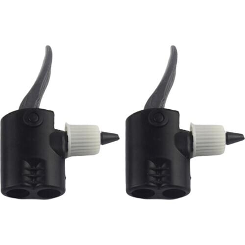 2 Piece Robust Nylon Double Head Pump Presta Valve Converter