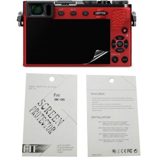 20pieces New Soft Camera screen protection film For Panason DMC-FZ200 DMC-GH3 GH4 DMC-GH5 DMC-GM5 LX7 LX10 LX100 II LX100 ZS50