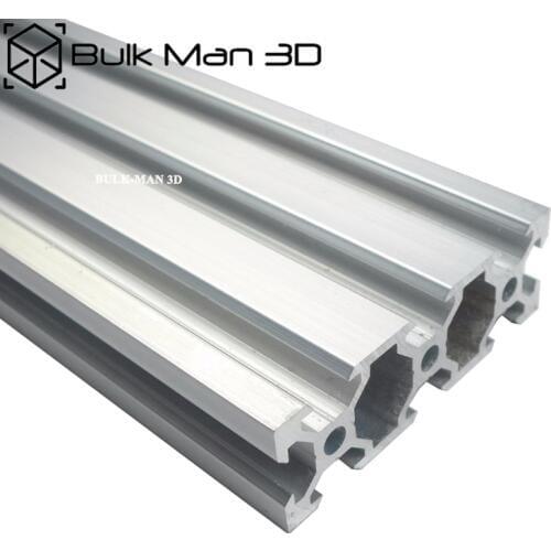 5Meters/Lot V-Slot Linear Rail 2060 Black/Silver Anodized Aluminum Profile on DIY 3D printer, cnc engraving machine