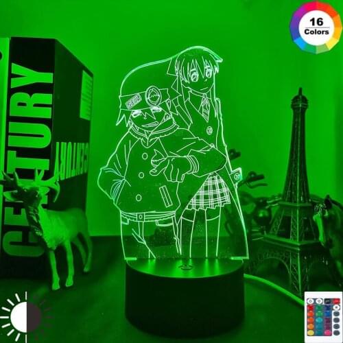 Anime Led Light Soul Eater for Bedroom Decorative Night Light Birthday Gift Kids Room 3d Table Lamp Manga Soul Eater