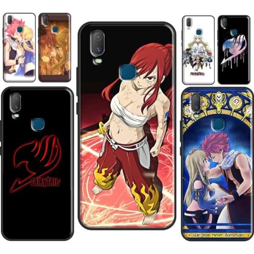 Fairy Tail Erza Natsu Lucy Case For Vivo V17 Neo V20 SE Y1S Y12 Y17 Y30 Y50 Y70 S1 Y91C Y20 S Y11 2019 Back Cover