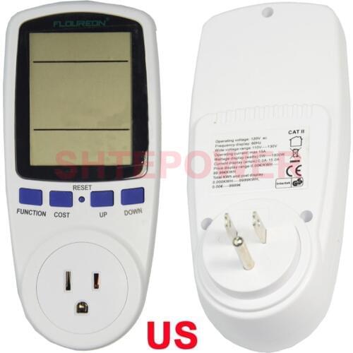 60Hz USA plug Energy Meter digital wattmeter US electricity consumption Measuring Free shipping