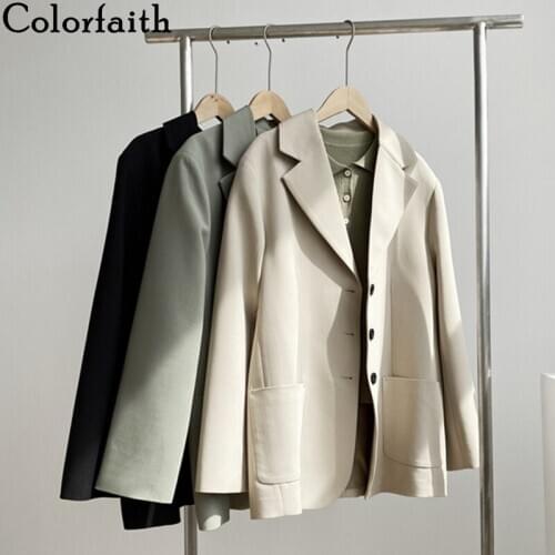 Женские пиджаки и костюмы Colorfaith China At AliExpress