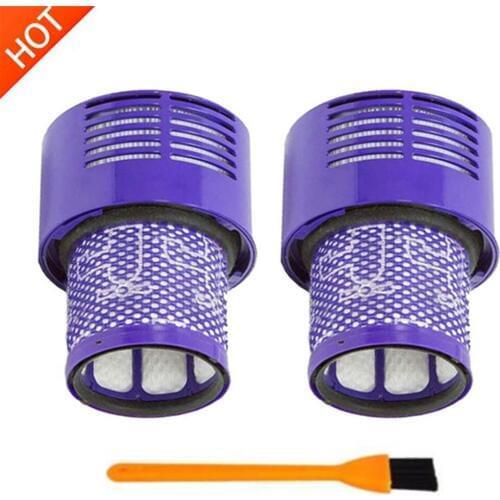 Washable Big Filter Unit For Dyson V10 Sv12 Cyclone Animal Absolute Total Clean Cordless Vacuum Cleaner, Replace Filter