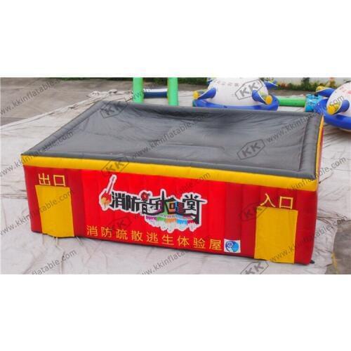 Music club custom inflatable fire drill tent price