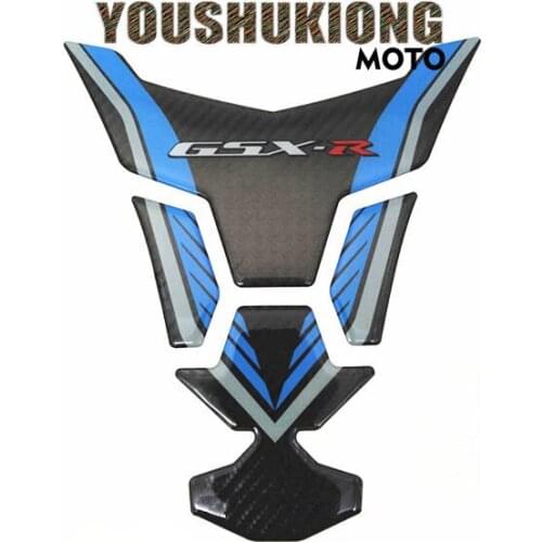 3D Carbon Fiber Tank Gas Cap Pad Filler Cover Sticker Decals for GSXR 600 750 1000 K4 K5 K6 K7 K8 K9 K10 GSXR1300