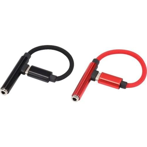 2 In 1 Type C To 3.5mm Adapter Audio Jack Headphones Cable Sync Charging Cable USB Type-C To Jack Aux for Xiaomi Huawei Phone