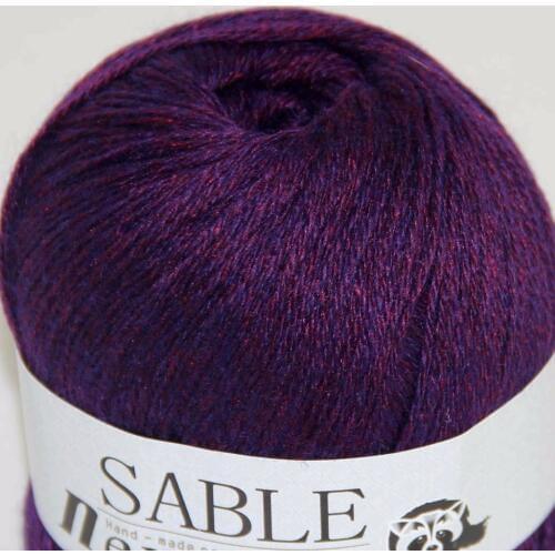 Sale Super Soft Pure Sable Cashmere Wrap Shawls Hand Knit Wool Crochet 50grx1 243-yarn A2