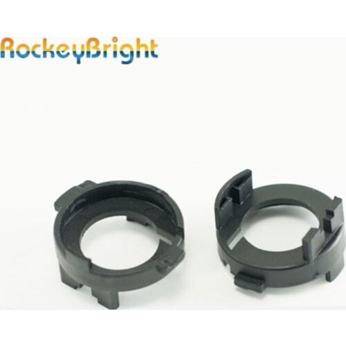 Rockeybright 10x H7 LED Headlight Bulb Retainer Adapter Holder Adaptor Base Socket Clips for KIA Rio/Forte Koup/CARENS/Sonata 8