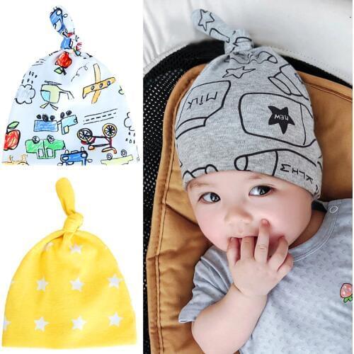 Baby Hats Cotton Hats & Caps For 0-12 Months Cartoon Beanie Cap Winter Toddler Infant Newborn Kids Boy Girl Hats Accessories