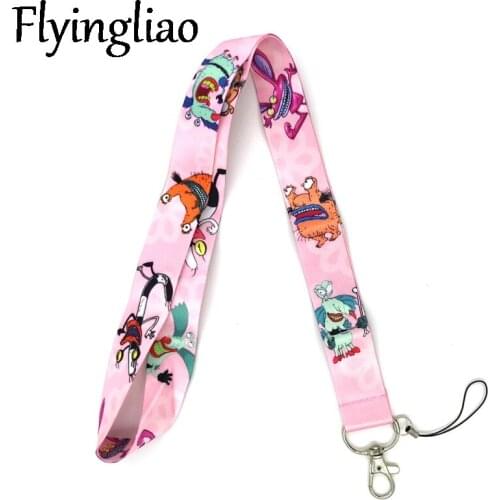Ohhh Real Monster Lanyard for Keys Phone Cool Neck Strap Lanyard for Camera Whistle ID Badge Cute webbings ribbons Gifts