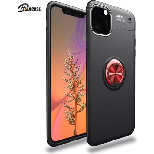 Silicone Case For iPhone 12 11 Pro Mini Xs Max XR X 8 7 6 6s Plus SE 2020 TPU Case Magnet Ring Cover For Apple iPhone 12 Pro Max