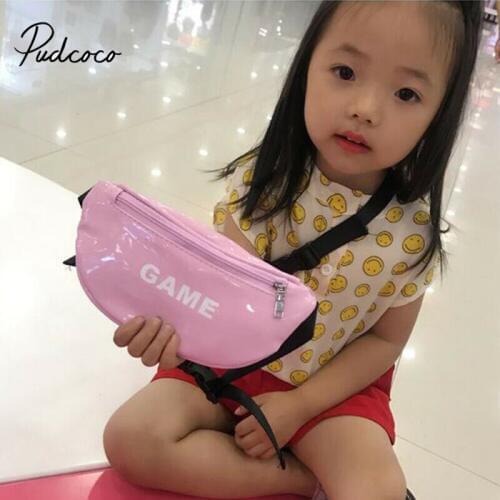 Pudcoco Waist Bag Fashion New Toddler Baby Girls Kids Pack Outdoor Sports Pouch Belt Hip Chest Crossbody Travel Purse