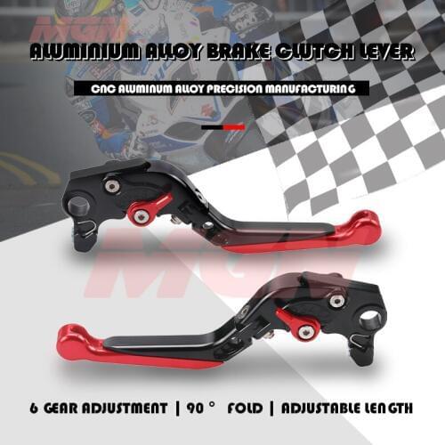 Brake Clutch Lever For 400 620 695 696 796 Motorcycle Accessories Folding Extendable