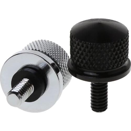 High Quality Black/Silver Aluminum alloy Seat Bolt Billet for street Glide Motorcycle Accessories F19A