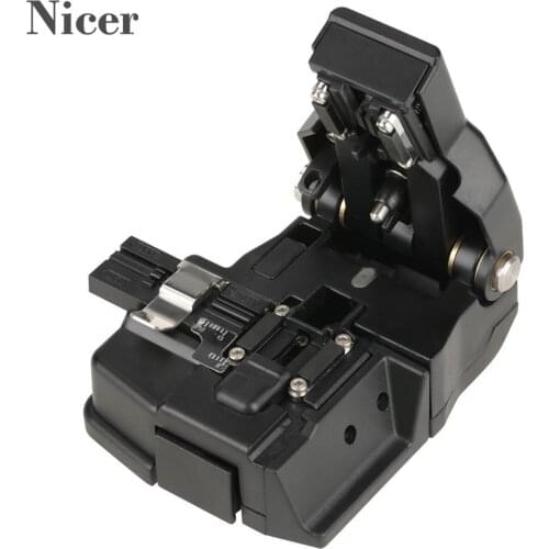 1PCS Black HS-30 High Precision Fiber Optical Cleaver Fiber Cutter Tool Easy To Operate For 250μm/900μm Coated Optical Fiber