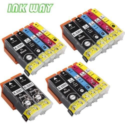 INK WAY 17 PACK Replacement ink 33XL T3351-T3364 for xp630, xp640, xp530, xp540, xp645, xp900 etc