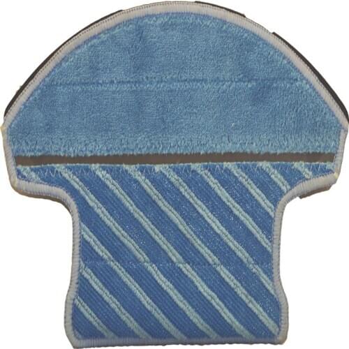 2 pcs Robot Vacuum Cleaner Mop Cloth for Cleanmate QQ6 Robotic Vacuum Cleaner Parts Accessories Replacement Mop Cloth