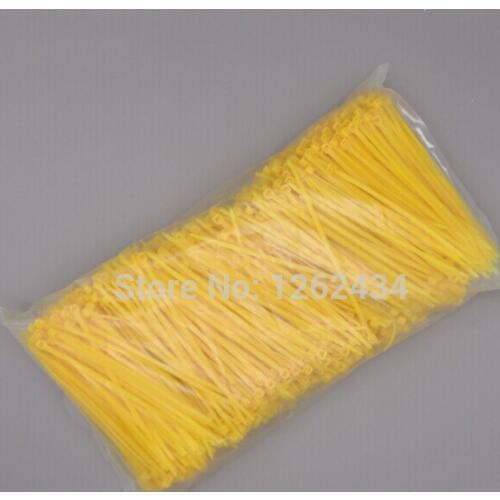 3*100 colorful cable tie Nylon cable ties huang