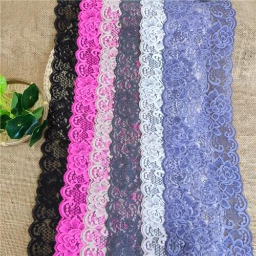 15cm multicolor large flower lace clothing accessories DIYE1171