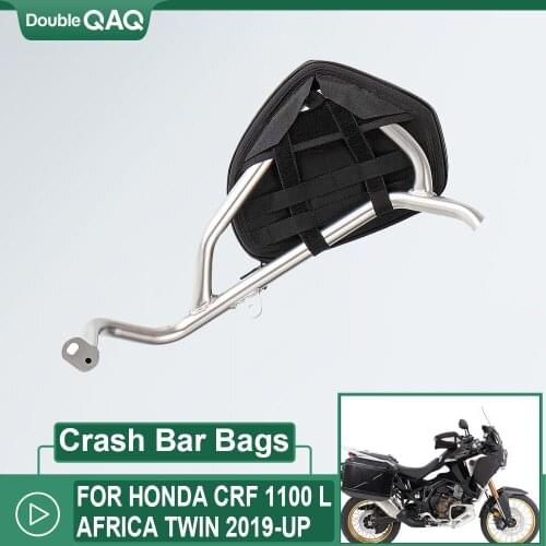 CRF1100L 2019 Frame Crash Bar Bags Tool Placement Travel Bag FOR HONDA CRF 1100L AFRICA TWIN ADVENTURE SPORTS 2020 2021