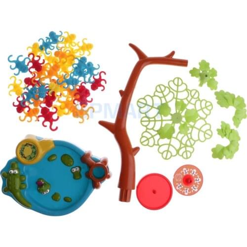 Kids Plastic Family Fun Toys Funny Board Game Monkey Tree Game - A Balancing Game with Monkeys Hanging in a Tree