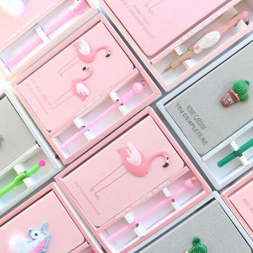 Domikee cute creative student hardcover notebooks school stationery,kawaii kids free blank sketchbook with pen,gift wrap,A5A6