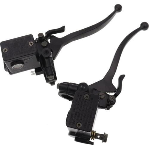 1PCS Left / Right Upper Front /Rear Brake Hydraulic Clutch Pump with Handle Parking Lock for GY6150cc 250cc ATV Motorcycle