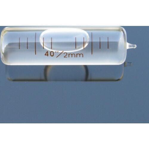 QASE 10*35mm Tube Spirit Level Bubble High Accuracy Vial Level Level measuring instruments 40"/2mm