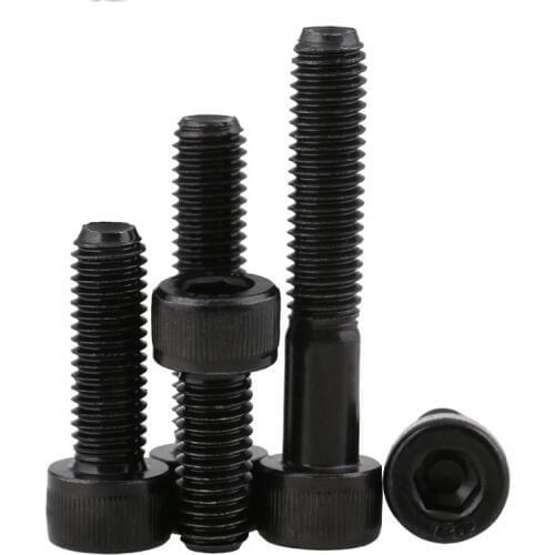 M6 DIN912 12.9 Hexagon Socket Head Cap Screws M6*8/10/12/14/16/20/25/30/40/50-100