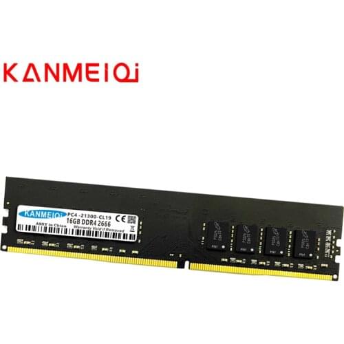 KANMEIQi DDR4 16gb 2133/2400/2666 Memory RAM Memoria Module Computer Desktop DDR3 2G 4GB 8G 1333Mhz 1600Mhz DIMM Compatible ALL
