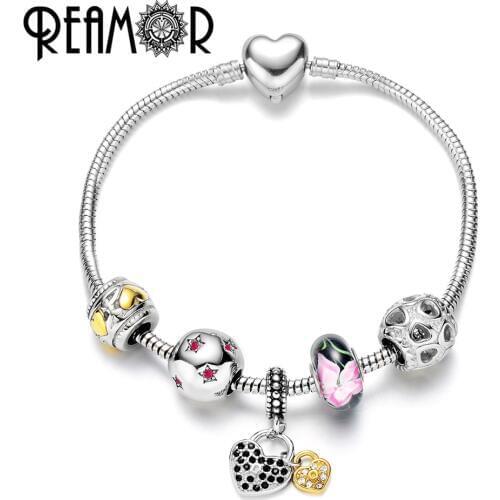 REAMOR Women's Gold Earrings