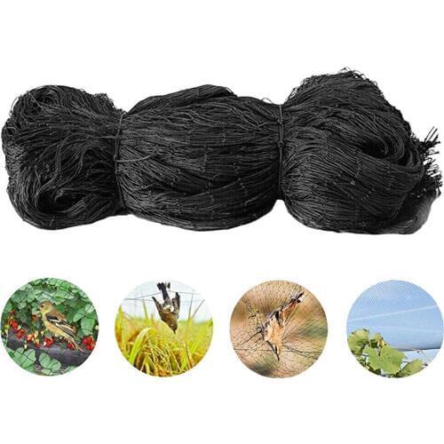 Garden Bird Netting Fruit Tree Vegetables Orchard Protection Net Polyethylene Square Mesh Anti-bird Net For Garden, Farm