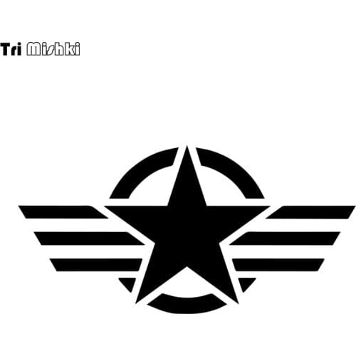 Tri Mishki HZX1259# US Army Military car sticker funny Vinyl Decals Motorcycle Accessories Stickers