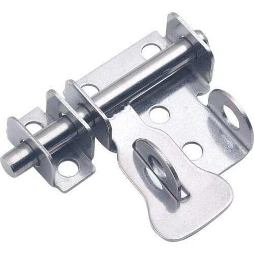 1pc Stainless steel anti-theft chain Anti-lock Latch latch old-fashioned door home warehouse Sliding doors security buckle lock