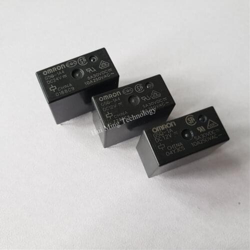 8pcs Omron Relay G5Q-1A4-DC5V G5Q-1A4-DC12V G5Q-1A4-DC24V 250V 10A relay 4pin relay 5V/12V/24VDC relay