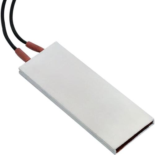 12V 24V 36V 48V 110V 220V PTC Heater Element Constant Thermostat Thermistor Air Electric Heating Sensor incubator Aluminum Shell